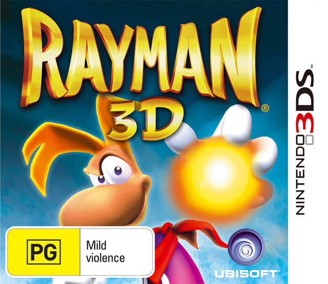 Rayman 3D 3DS Game PAL