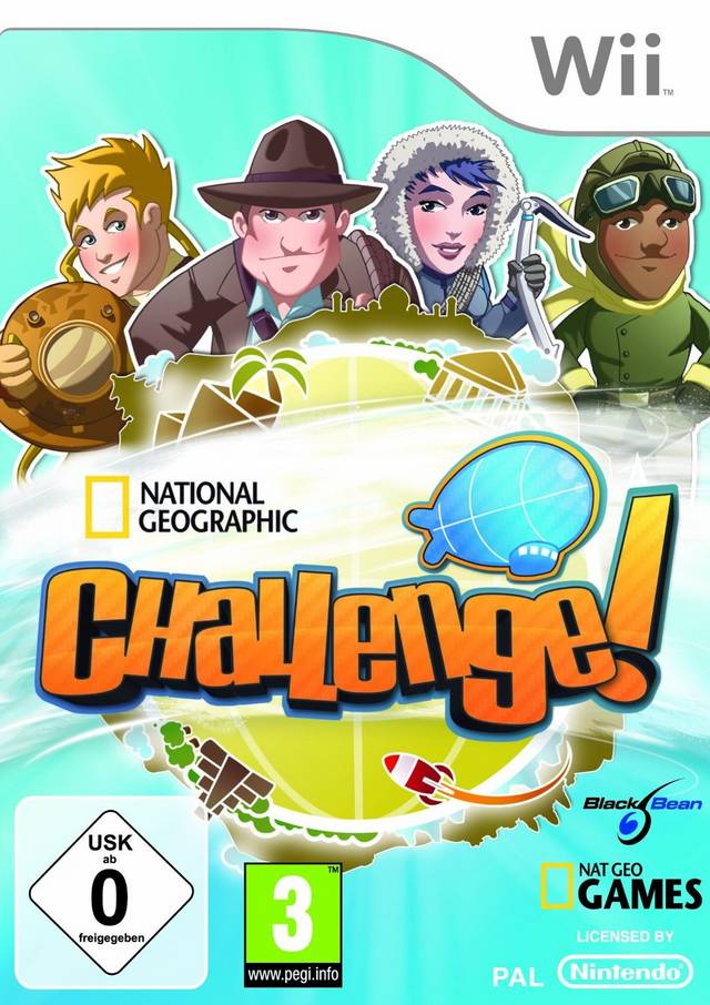 National Geographic Challenge! Nintendo Wii Game PAL