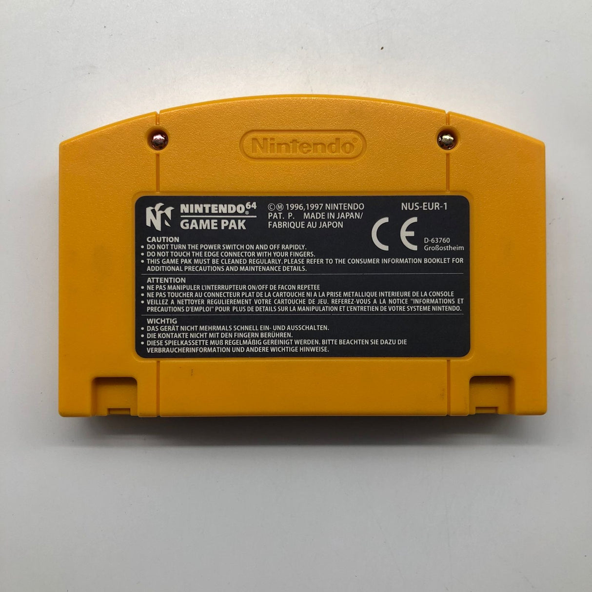 Donkey Kong 64 Nintendo 64 N64 Game Cartridge PAL