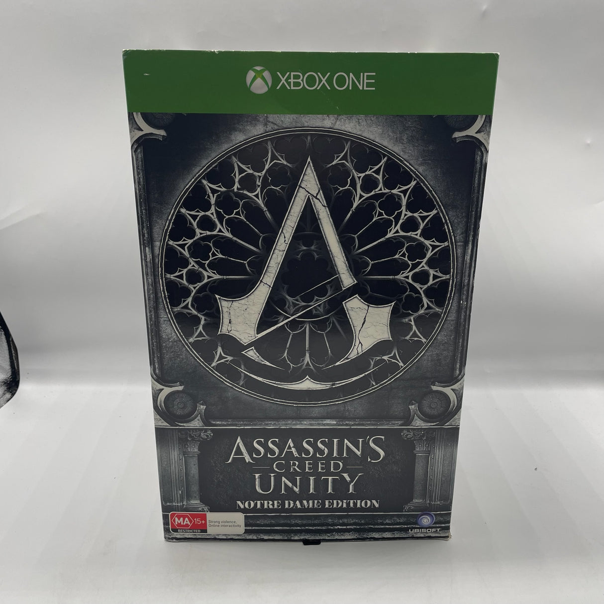 Assassins Creed Unity Notre Dame Edition Xbox One Game + Figure Boxed PAL