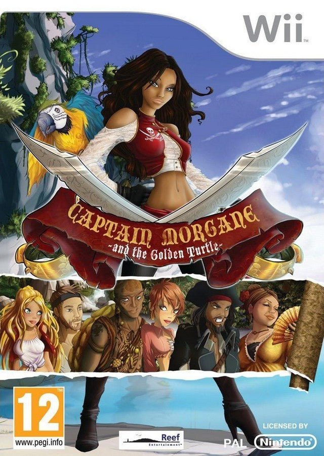 Captain Morgane and the Golden Turtle Nintendo Wii Game PAL