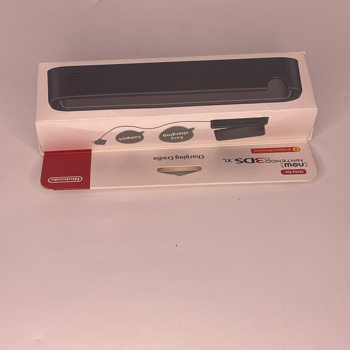 New Nintendo 3DS XL Console Charging Cradle Black PAL