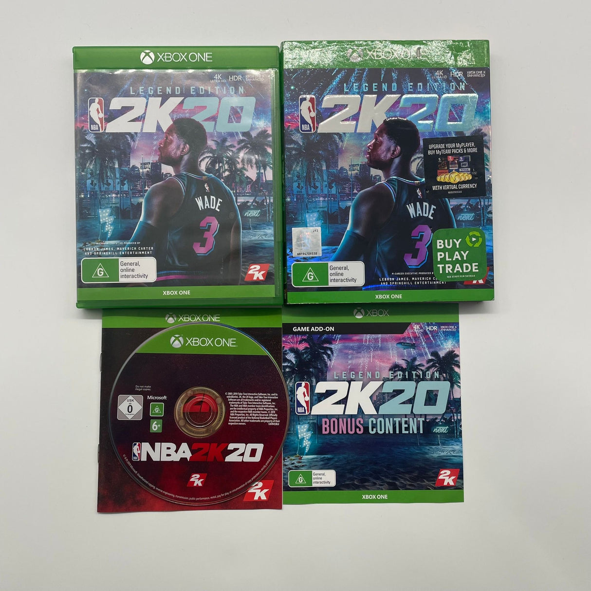 NBA 2K20 Legend Edition Xbox One Game Boxed