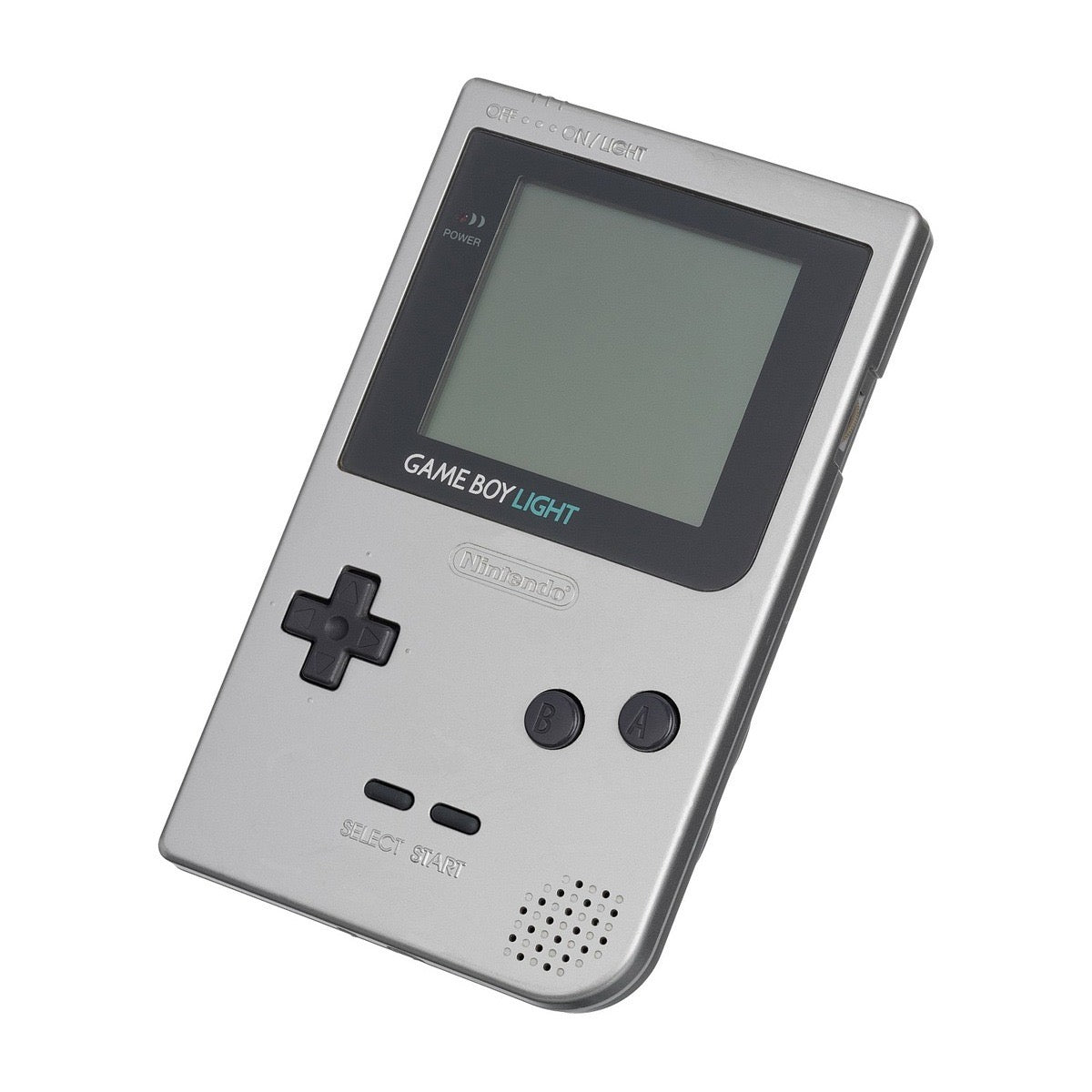 Nintendo Game Boy Light – Silver Console