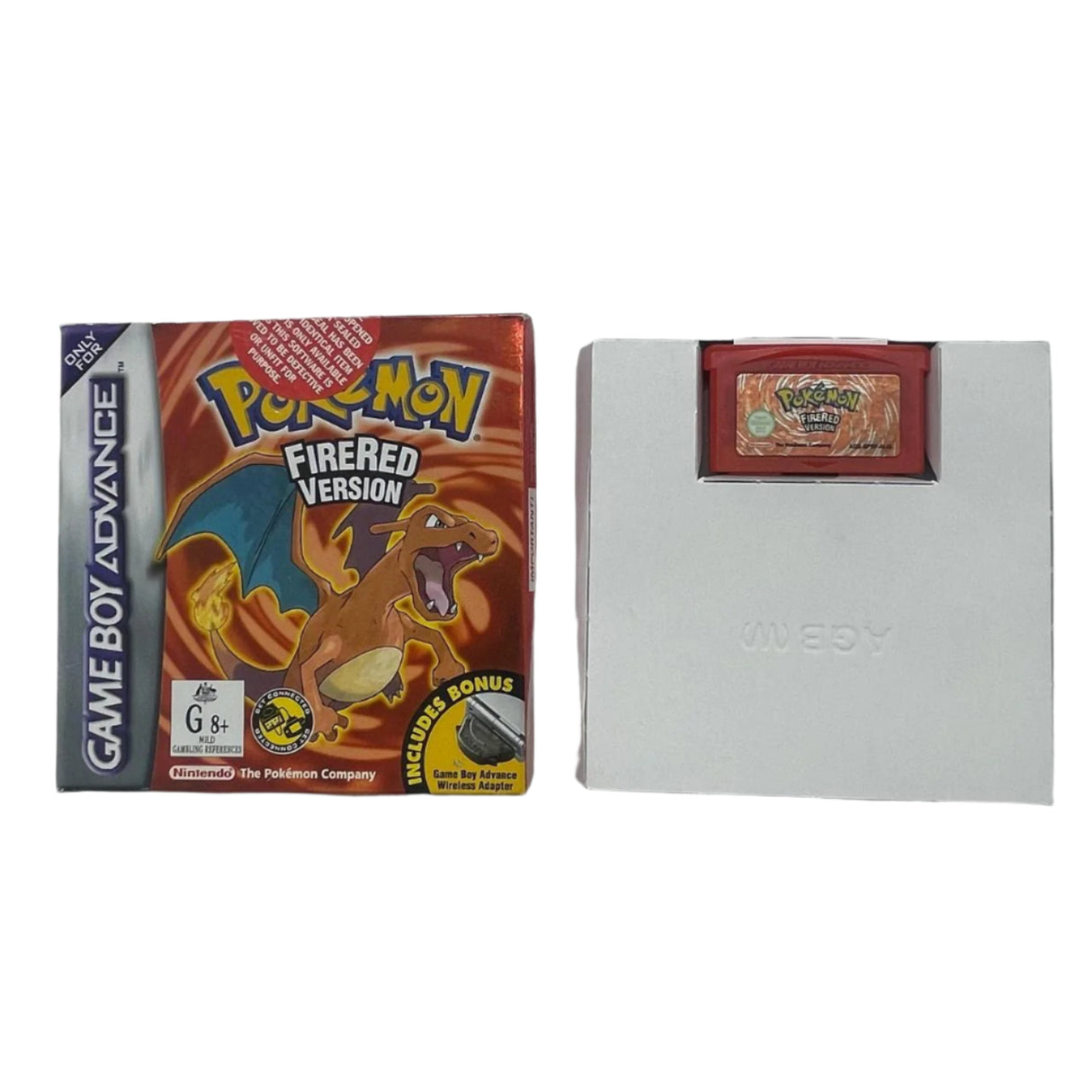 Pokemon Firered Version Nintendo Gameboy Advance GBA Game Boxed Complete PAL