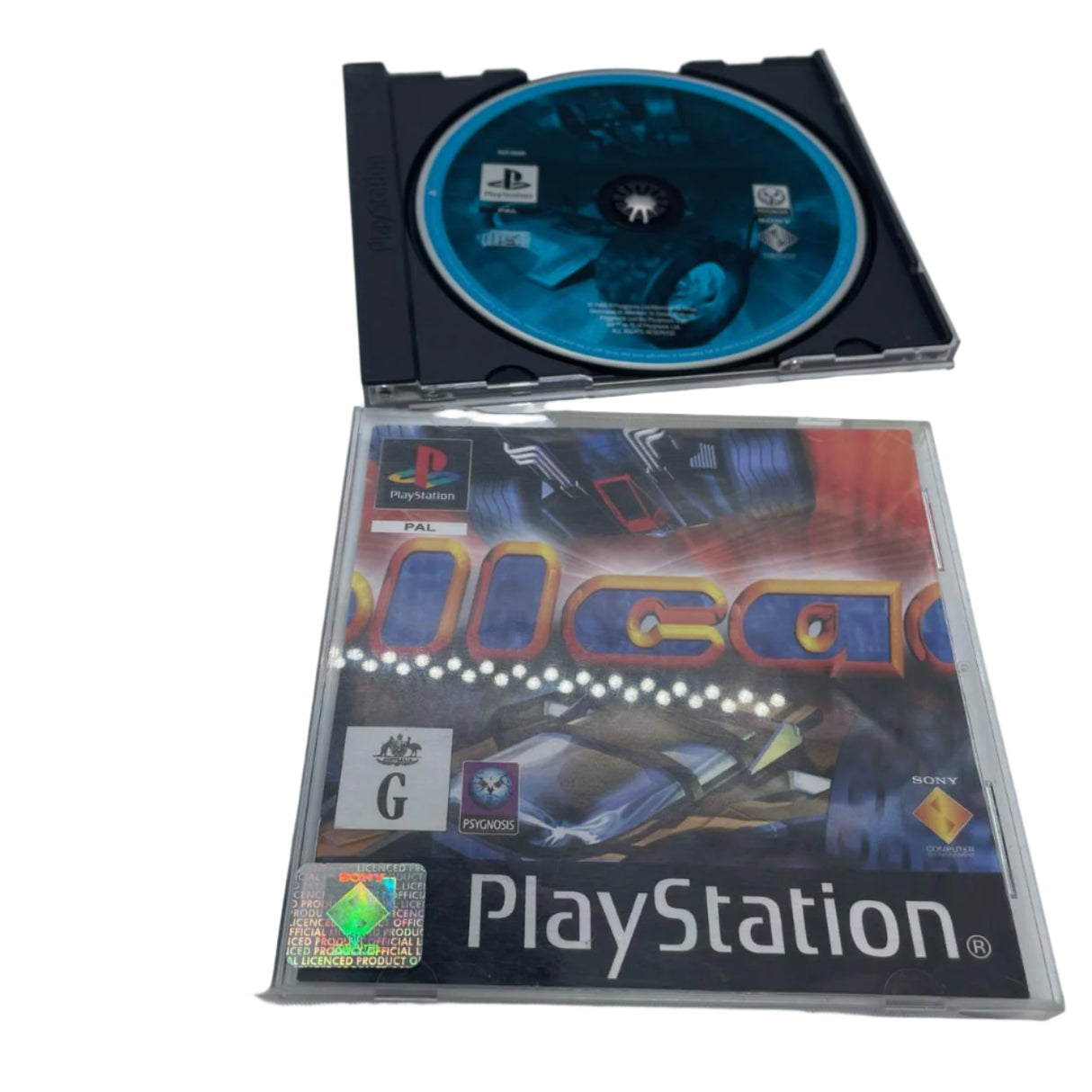 Roll Cage PS1 Playstation 1 Game + Manual PAL