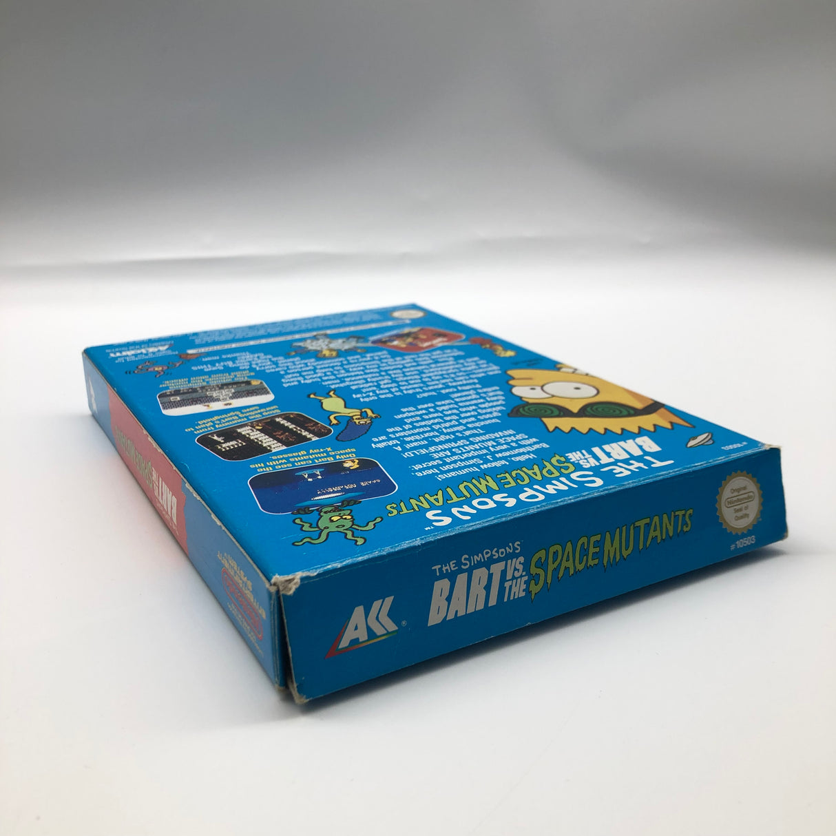 Nintendo The Simpsons Bart Vs. The Space Mutants Nintendo Entertainment System NES Game Boxed Complete PAL