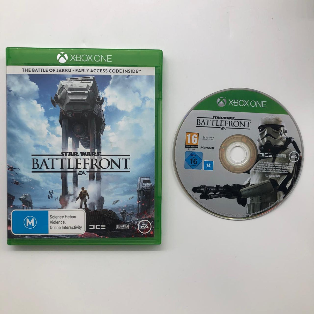 Star Wars Battlefront Xbox One Game PAL