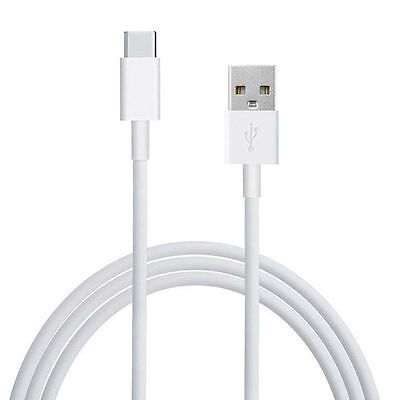 USB to USB Type-C 2m White Charging/Data Transfer Cable