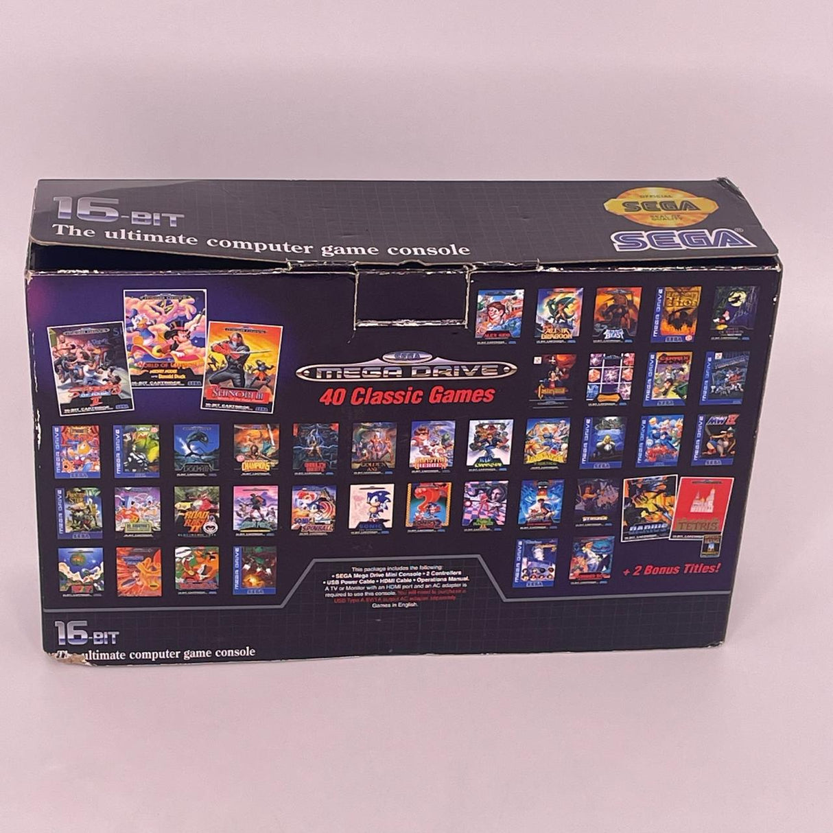 Sega Mega Drive Mini Console The Ultimate Computer Game Console Boxed PAL