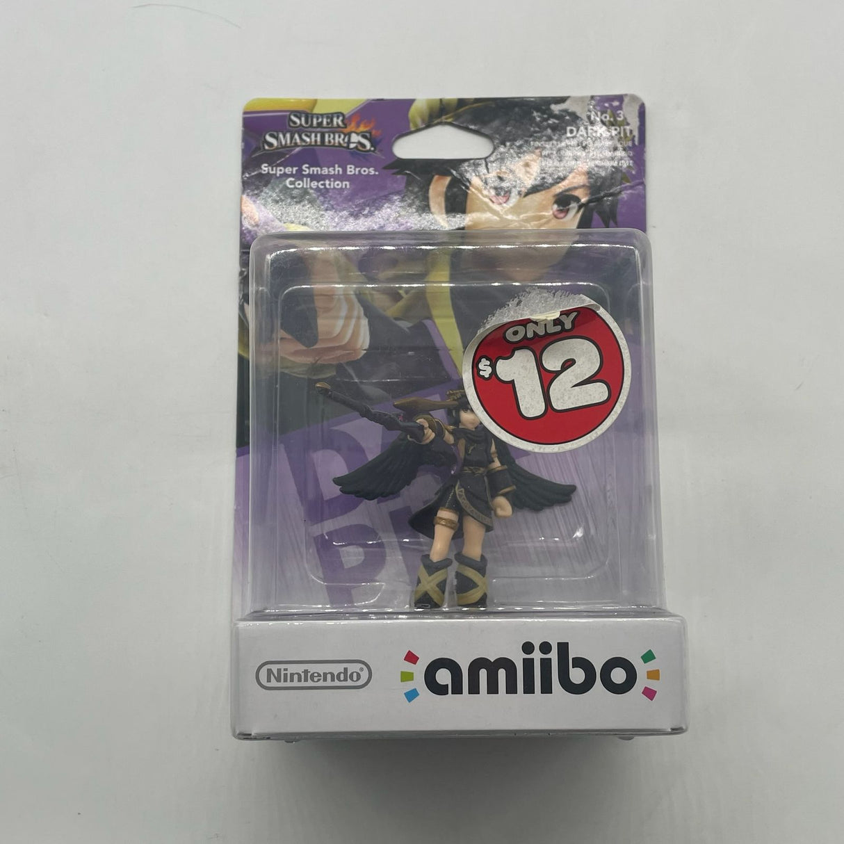 Nintendo Super Smash Bros. Collection Dark Pit #39 Amiibo Figure