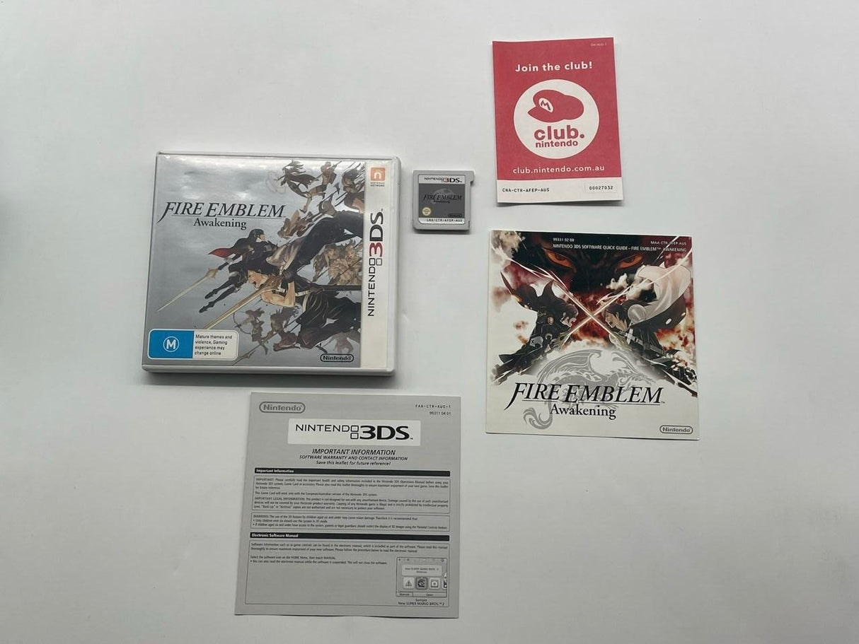 Fire Emblem Awakening Nintendo 3DS Game + Manual PAL