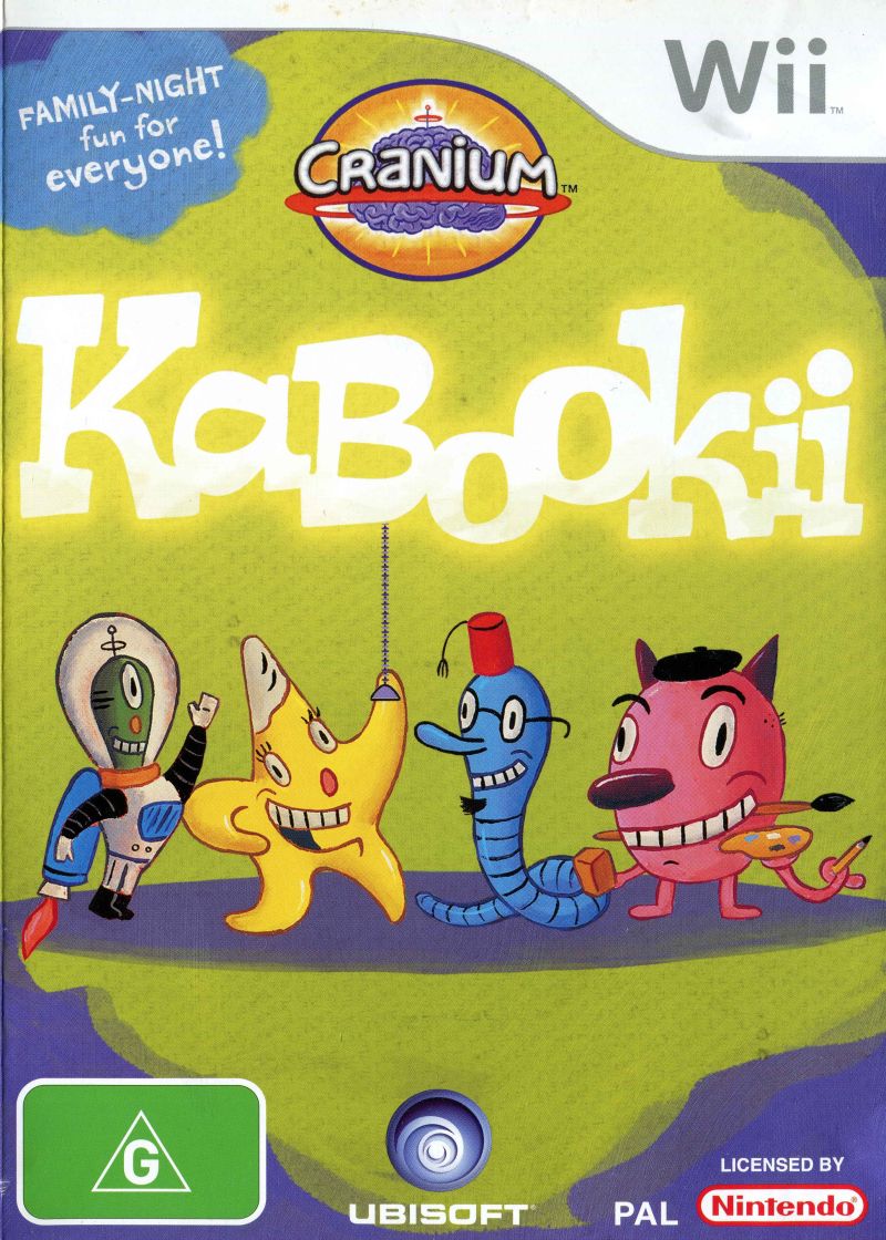 Cranium Kabookii Nintendo Wii Game PAL