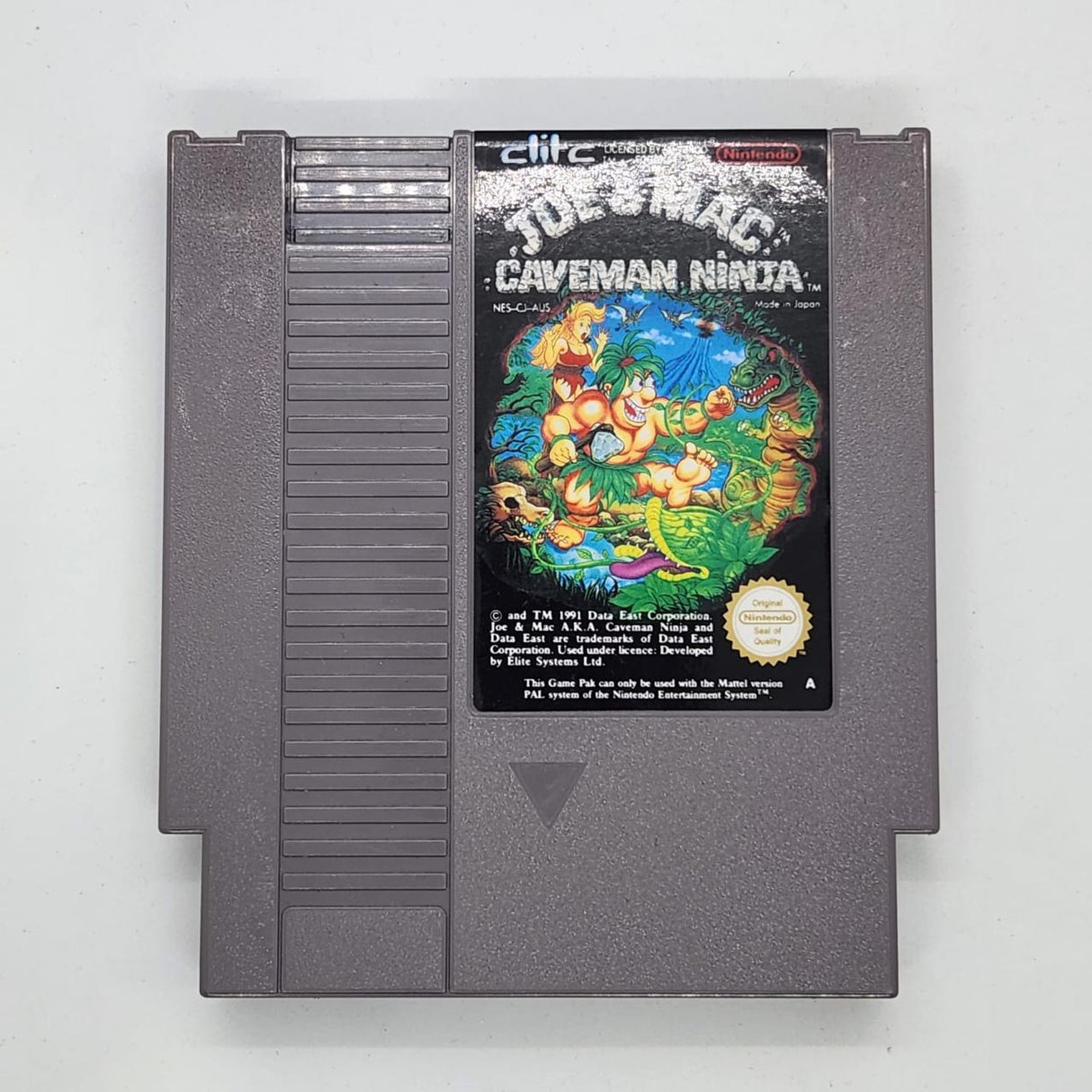 Joe & Mac Caveman Ninja Nintendo Entertainment System NES Game PAL