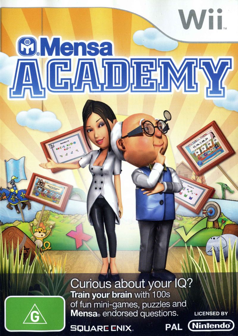 American Mensa Academy Nintendo Wii Game PAL
