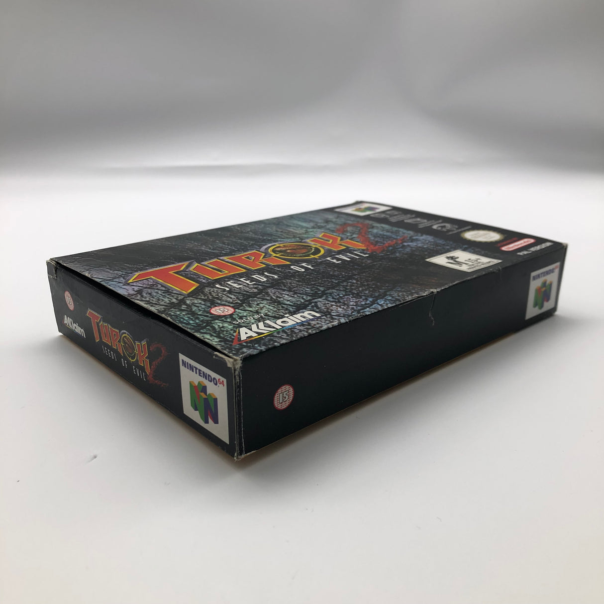 Turok 2 Seeds of Evil Nintendo 64 N64 Game Boxed Complete PAL