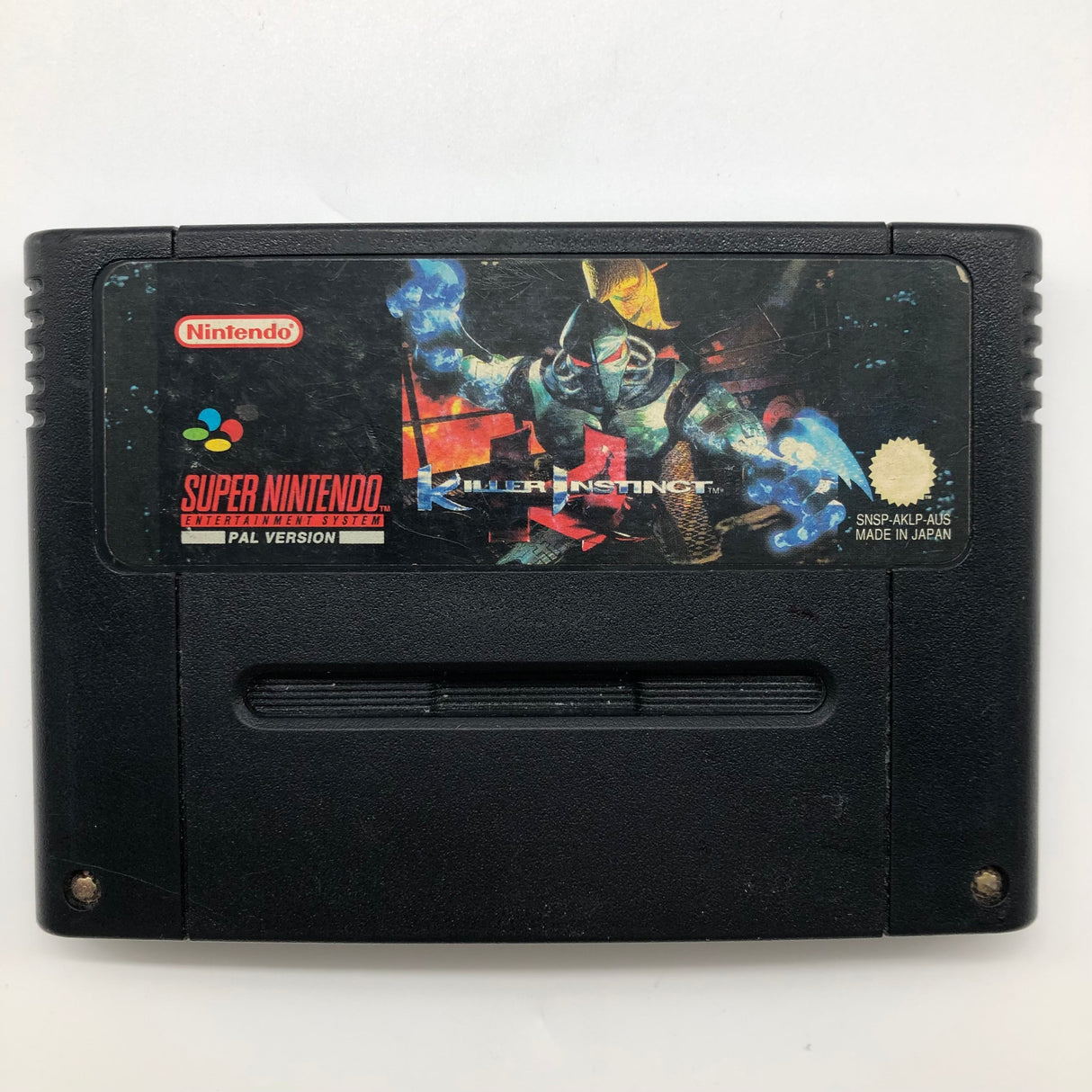 Killer Instinct Super Nintendo SNES Game Cartridge PAL