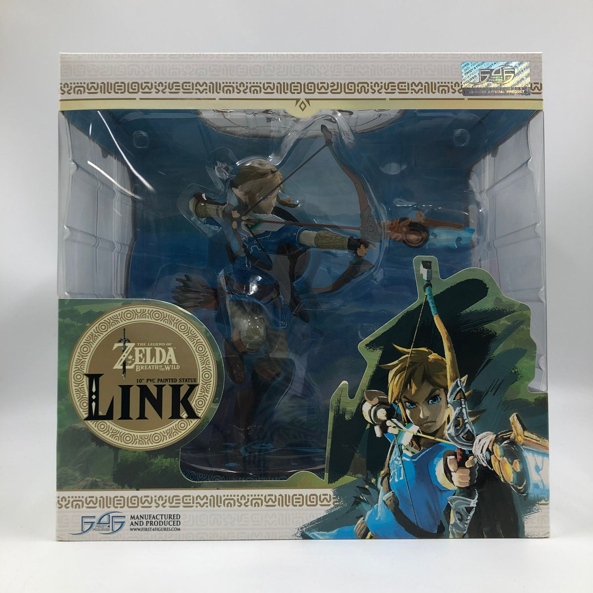 The Legend Of Zelda Breath Of The Wild 10” PVC Painted Statue Link