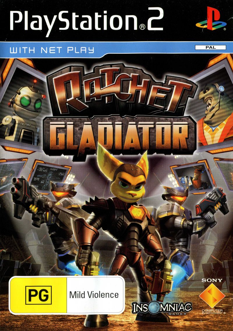 Ratchet: Gladiator Playstation 2 PS2 Game PAL