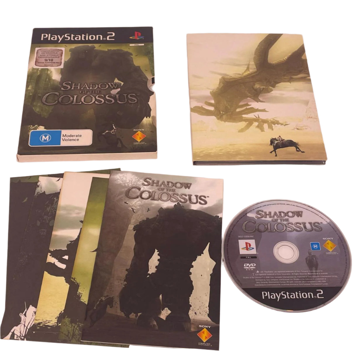 Shadow of the Colossus PS2 Playstation 2 Game + Manual PAL