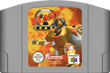 Blast Corps Nintendo 64 N64 Game Cartridge PAL
