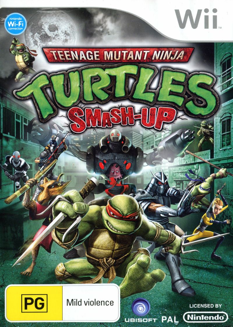 Teenage Mutant Ninja Turtles: Smash-Up Nintendo Wii Game PAL