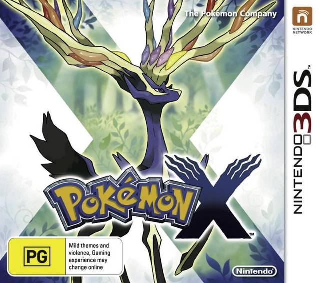 Pokemon X 3DS Game PAL