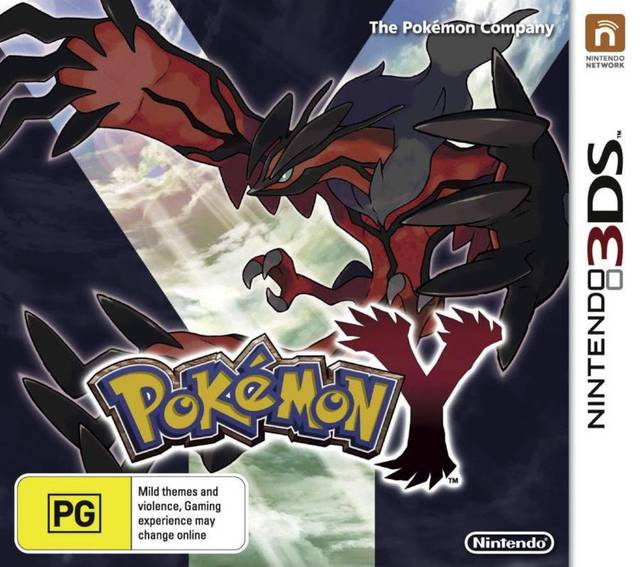 Pokemon Y 3DS Game PAL