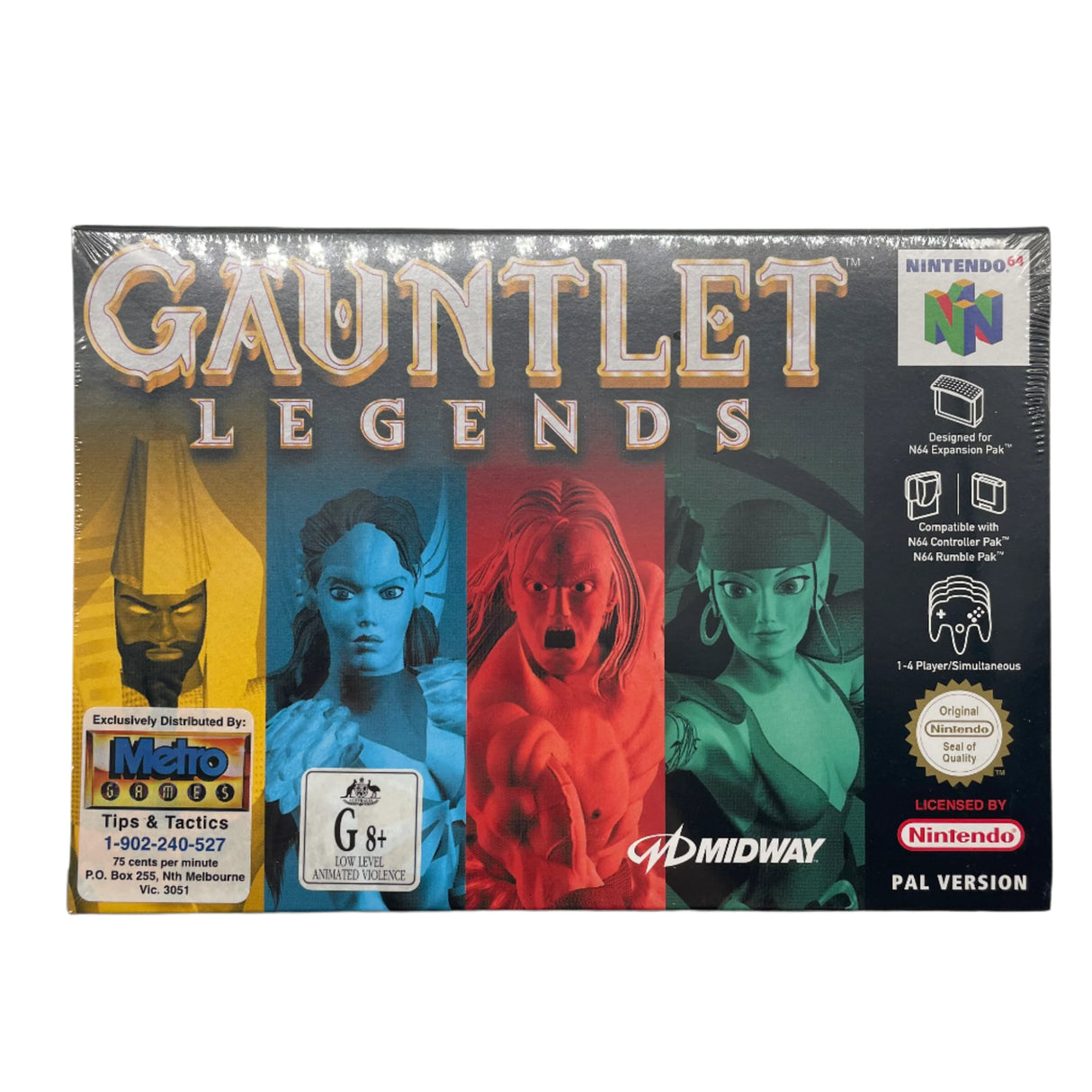 Gauntlet Legends Nintendo 64 N64 Brand New Sealed Boxed Complete