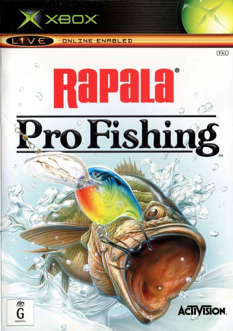 Rapala Pro Fishing Xbox Game PAL