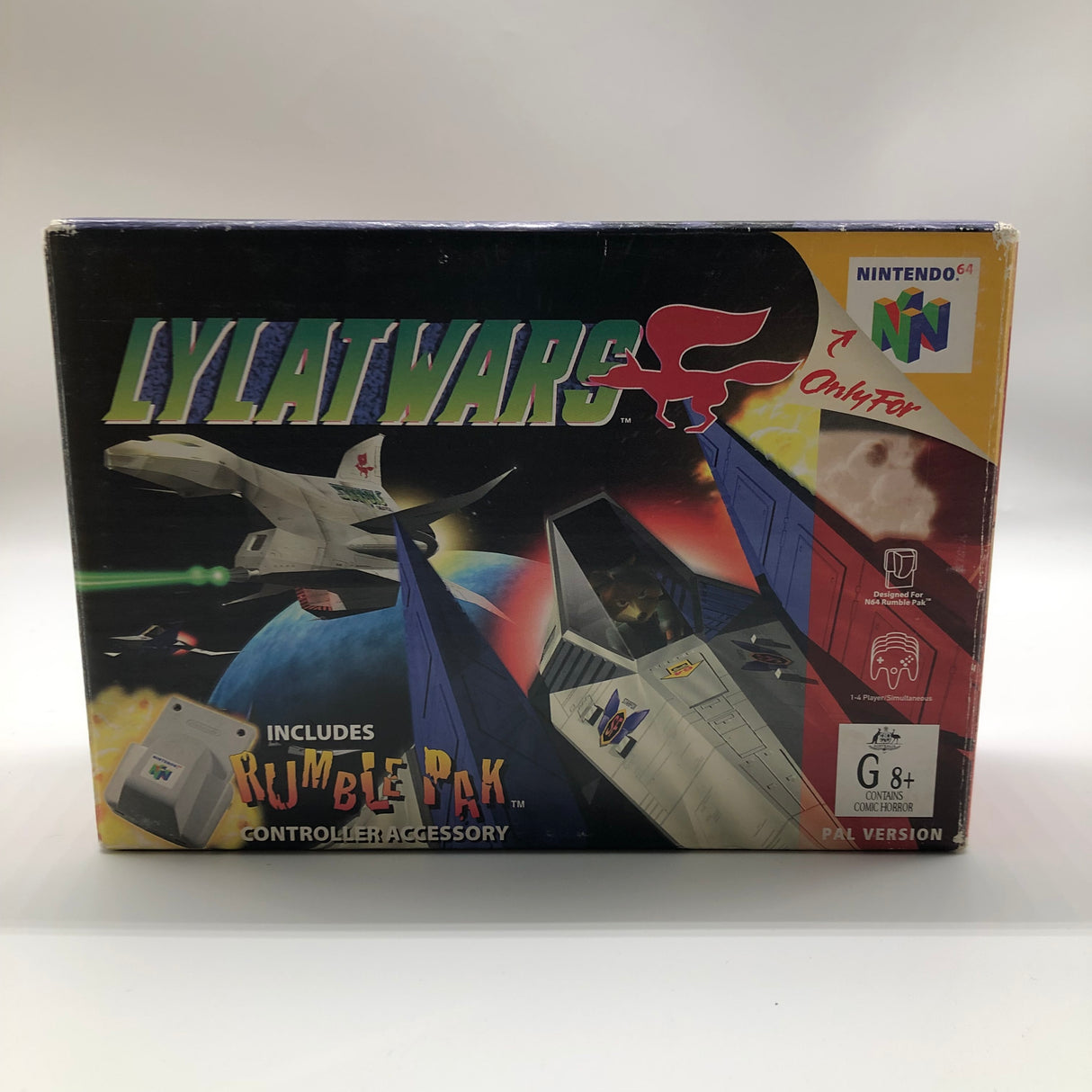 Lylat Wars + Rumble Pack Nintendo 64 N64 Game Boxed Complete PAL