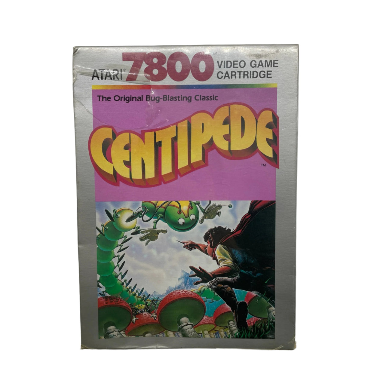 Atari 7800 Video Game Cartridge Centipede Boxed PAL