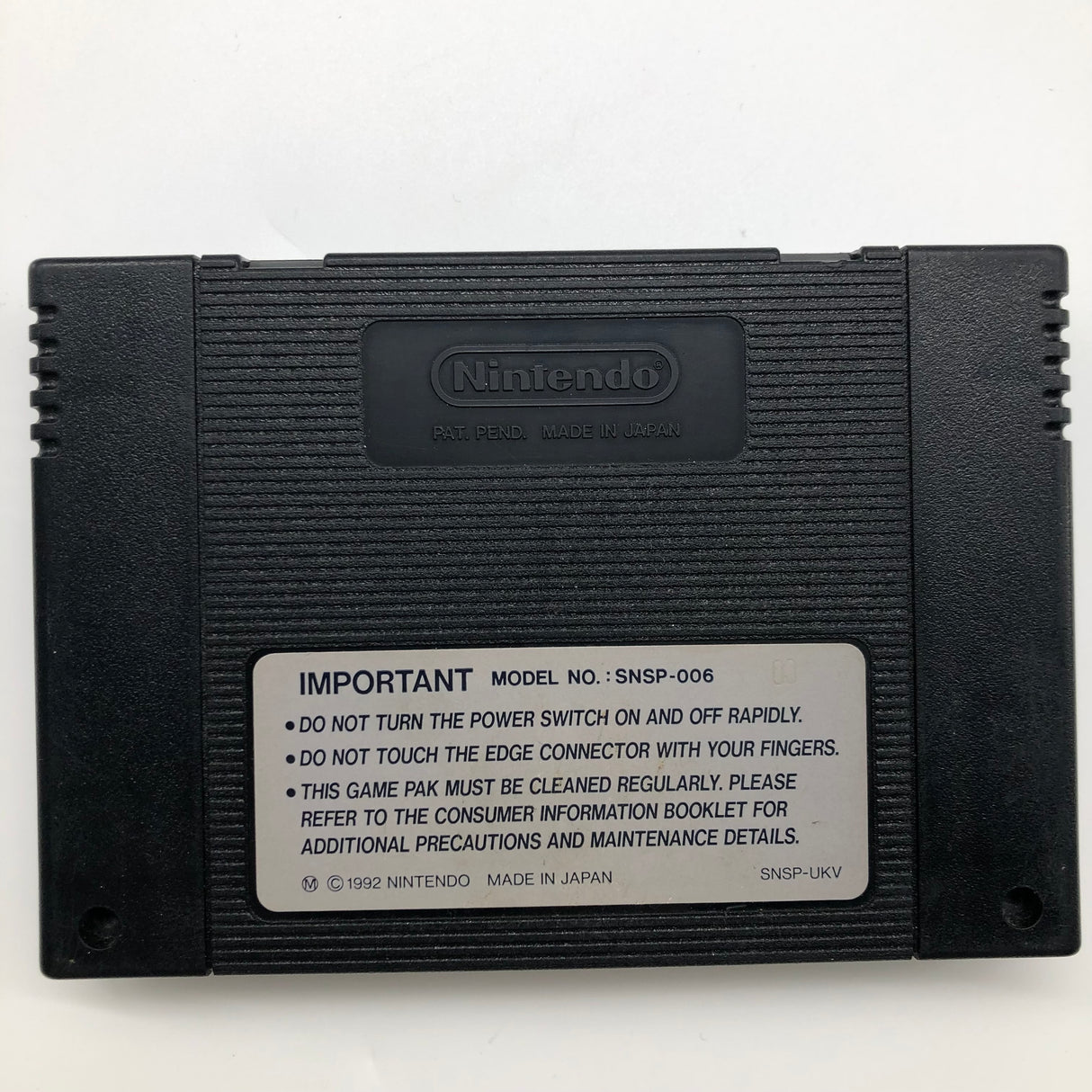 Killer Instinct Super Nintendo SNES Game Cartridge PAL