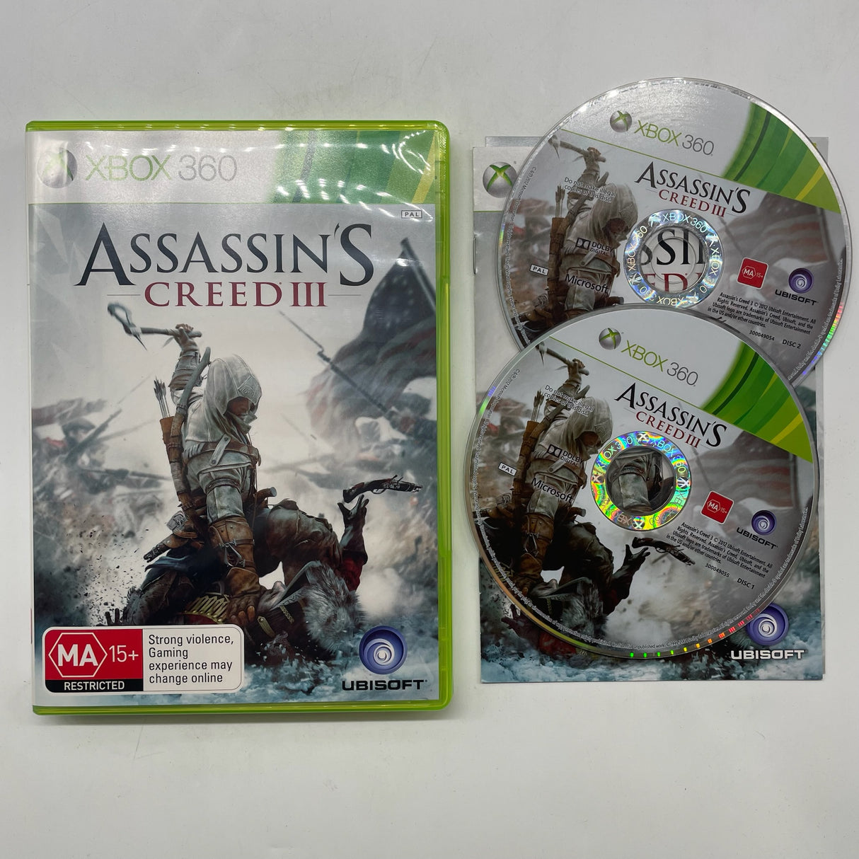 Assassin's Creed III 3 Freedom Edition Xbox 360 Game Boxed PAL