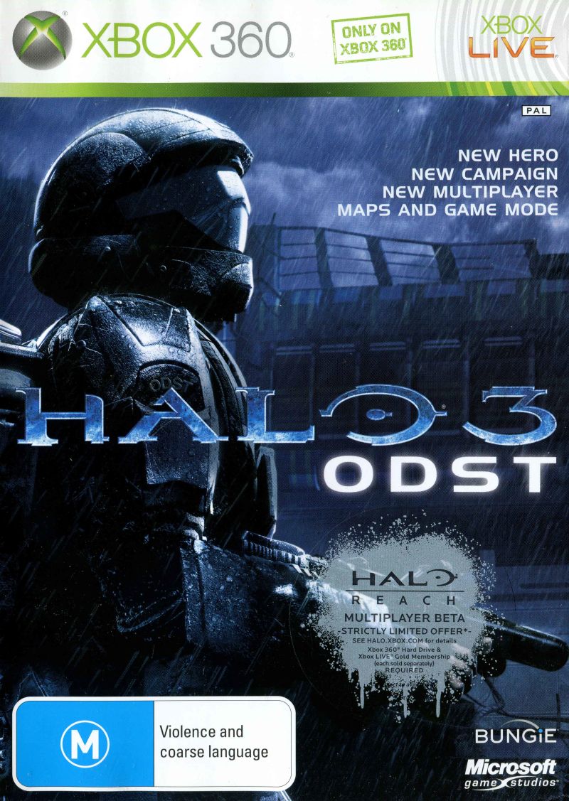 Halo 3: ODST Xbox 360 Game PAL