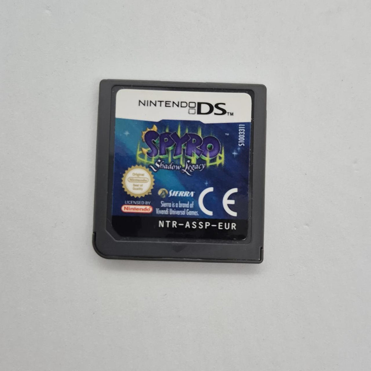 Spyro Shadow Legacy Nintendo DS Game Cartridge