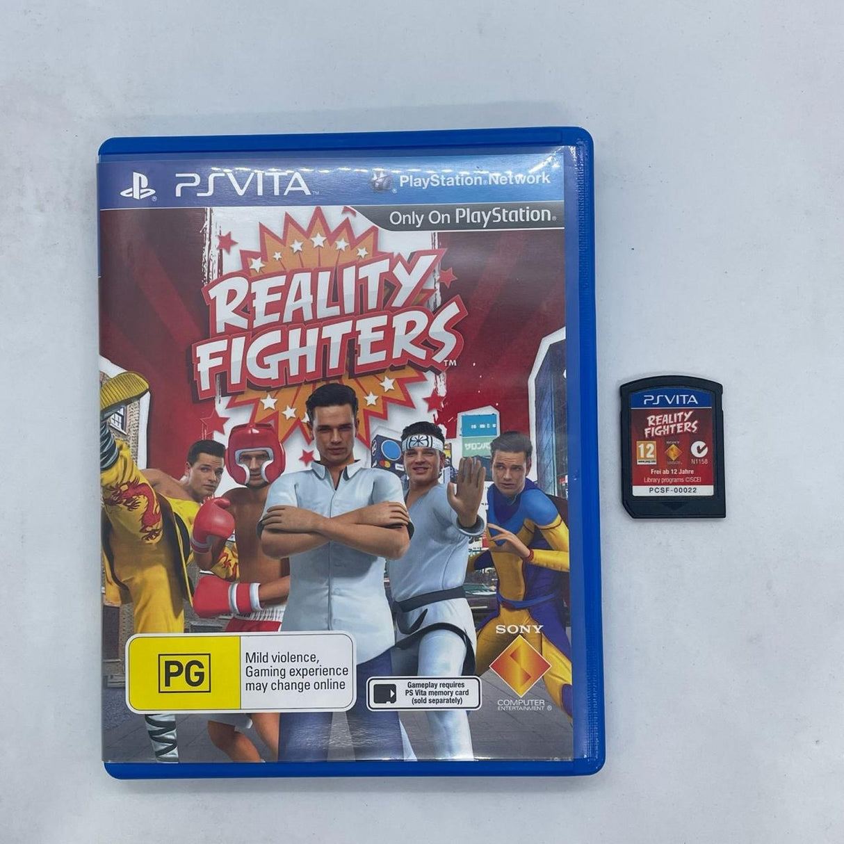 Reality Fighters PS Vita Playstation Game