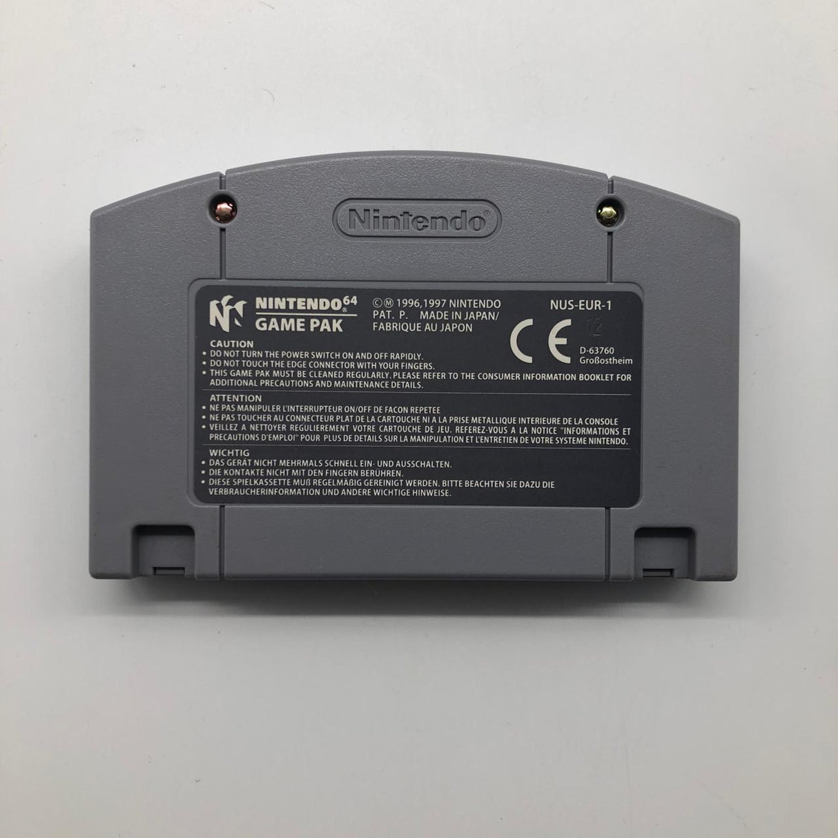 Pokemon Snap Nintendo 64 N64 Game Cartridge PAL