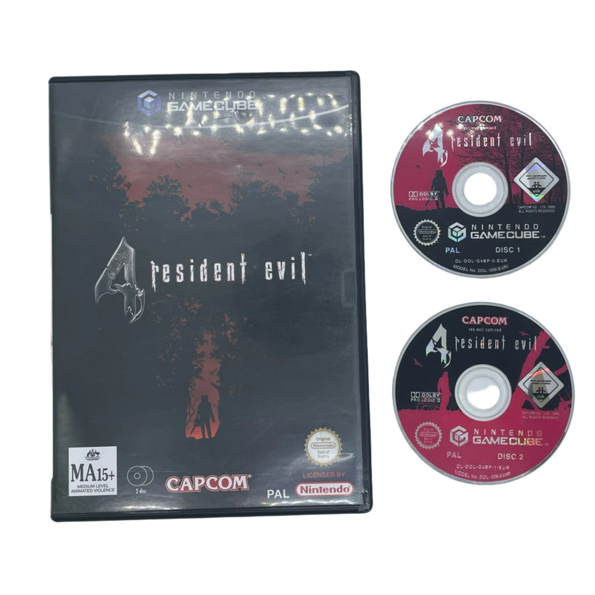 Resident Evil 4 Nintendo Gamecube Game PAL