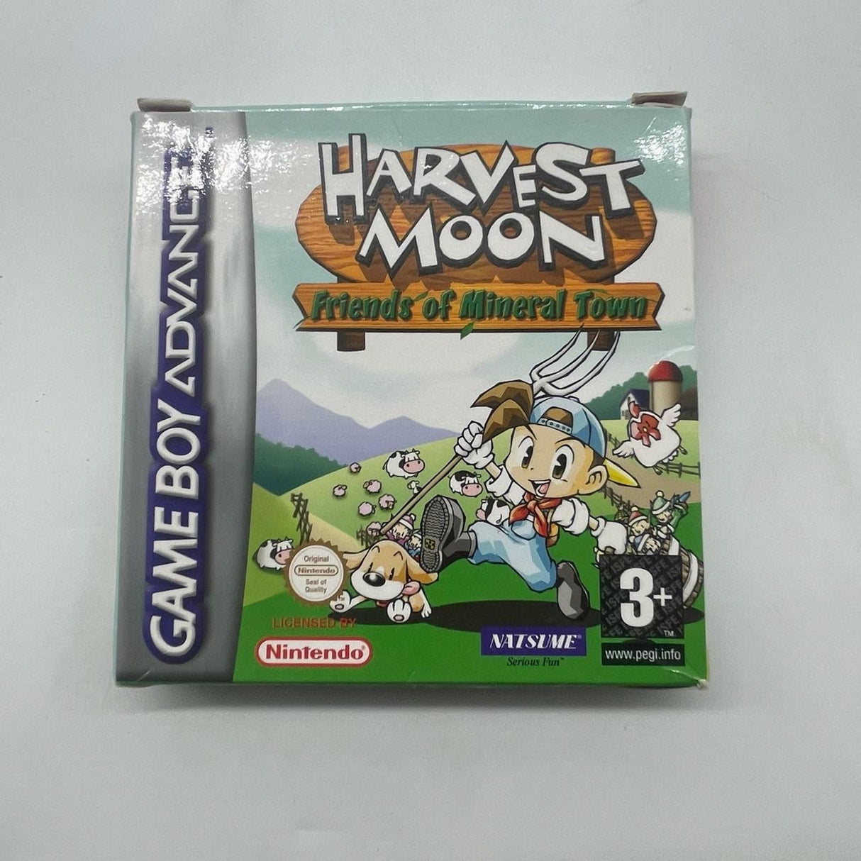 Harvest Moon Friends of Mineral Town Nintendo Gameboy Advance GBA Game Boxed Complete PAL
