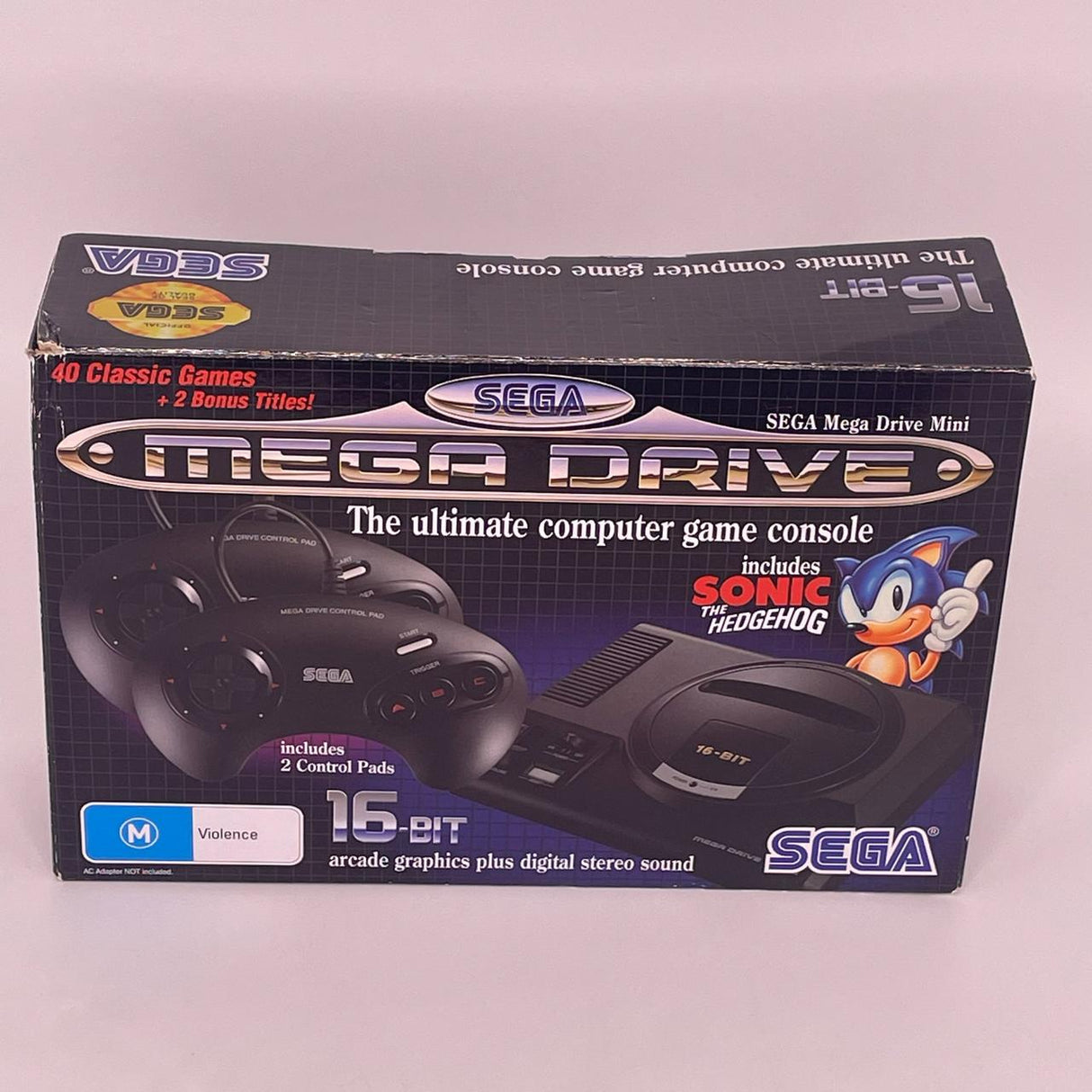 Sega Mega Drive Mini Console The Ultimate Computer Game Console Boxed PAL