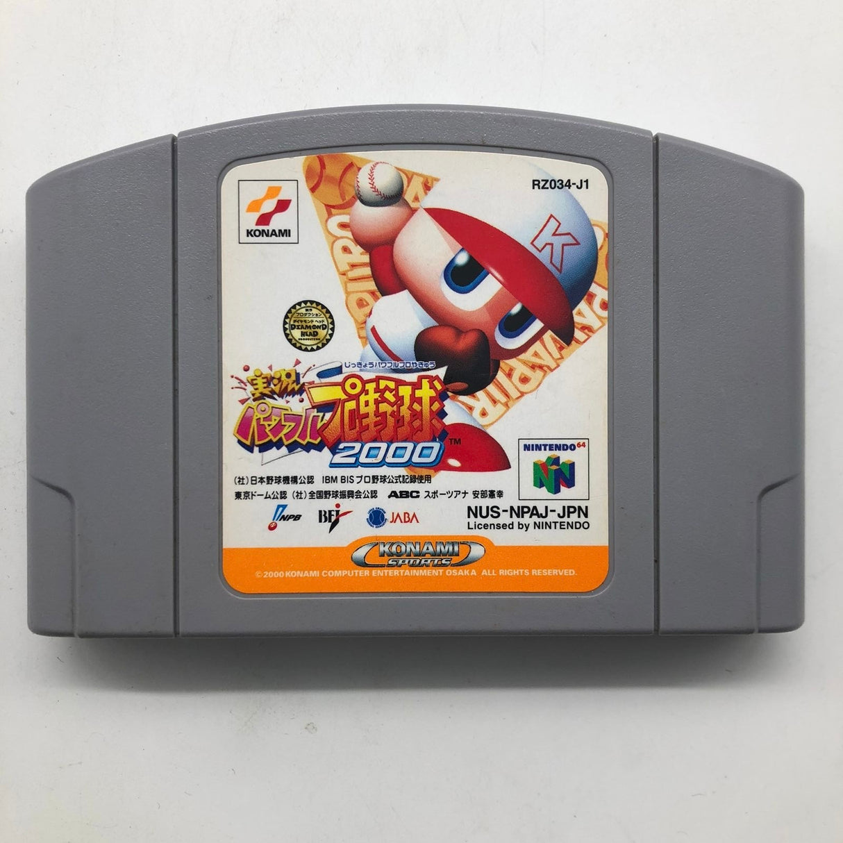 Jikkyou Powerful Pro Yakyuu 2000 Super Nintendo Entertainment System SNES Game PAL NTCS-J