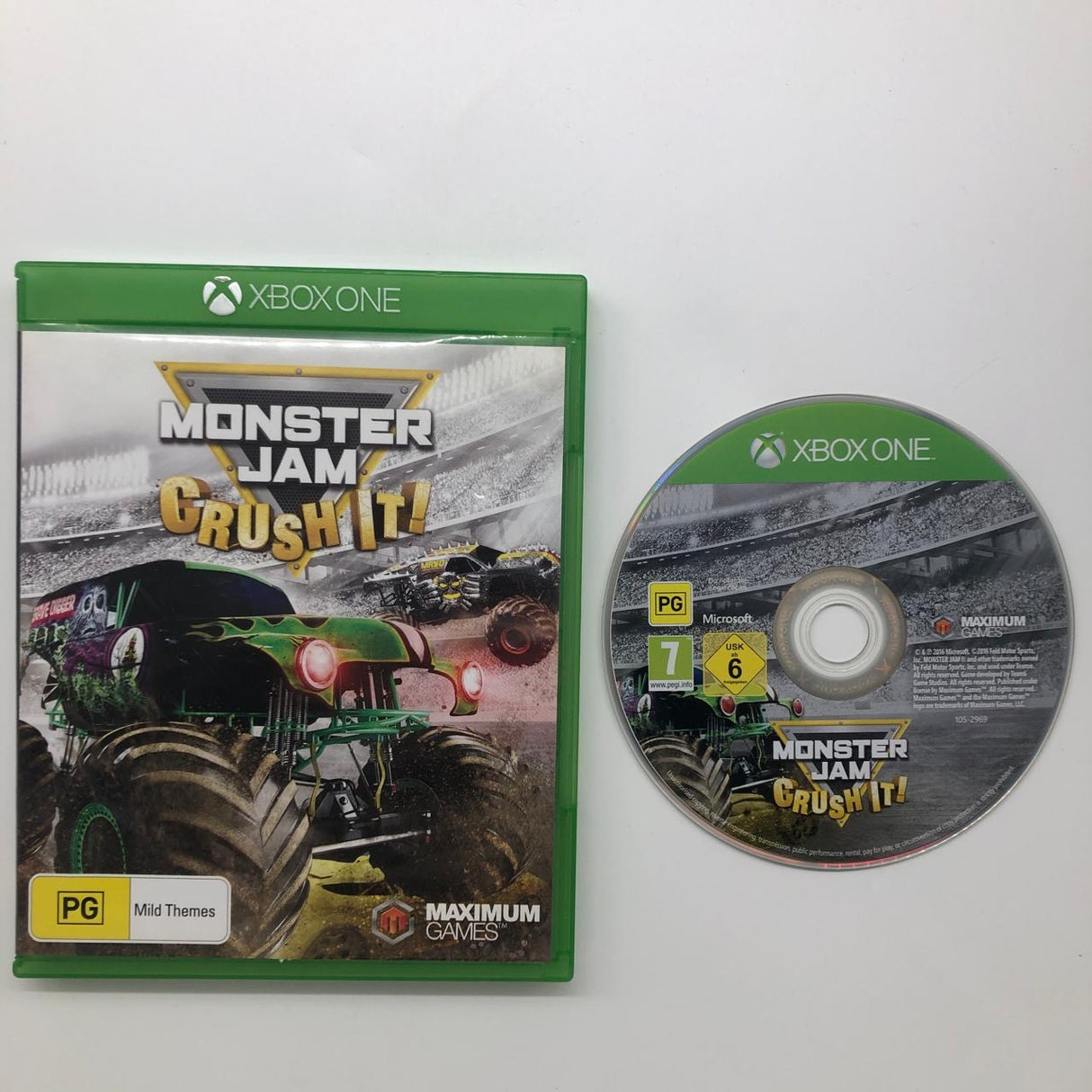 Monster Jam Crush It Xbox One Game PAL