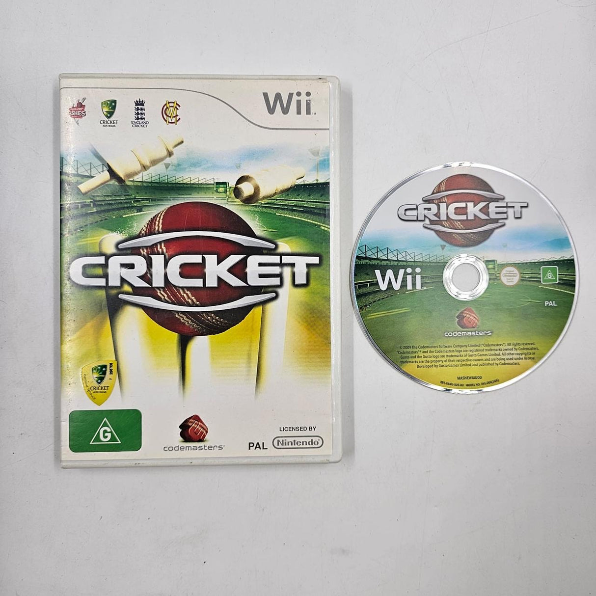 Cricket Nintendo Wii Game PAL