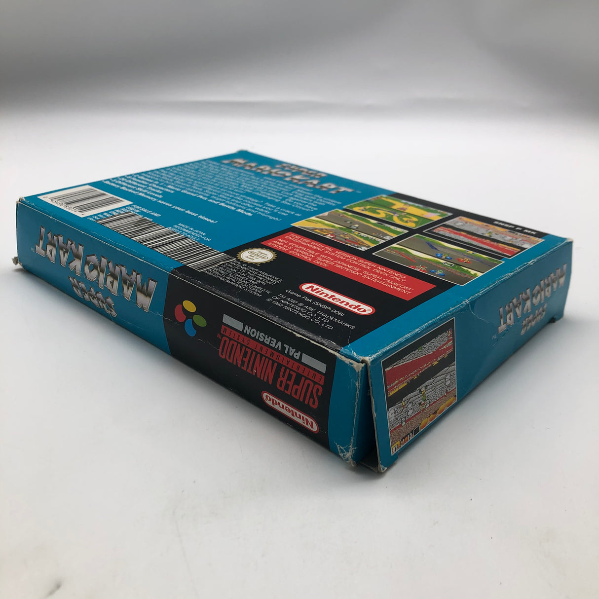 Super Mario Kart Super Nintendo SNES Game Boxed Complete PAL