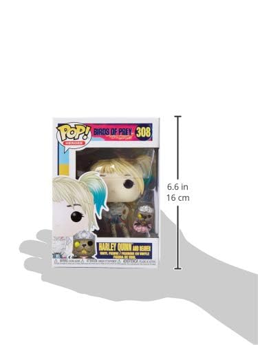 Birds of Prey Harley Quinn and Beaver #308 Pop Vinyl Figure