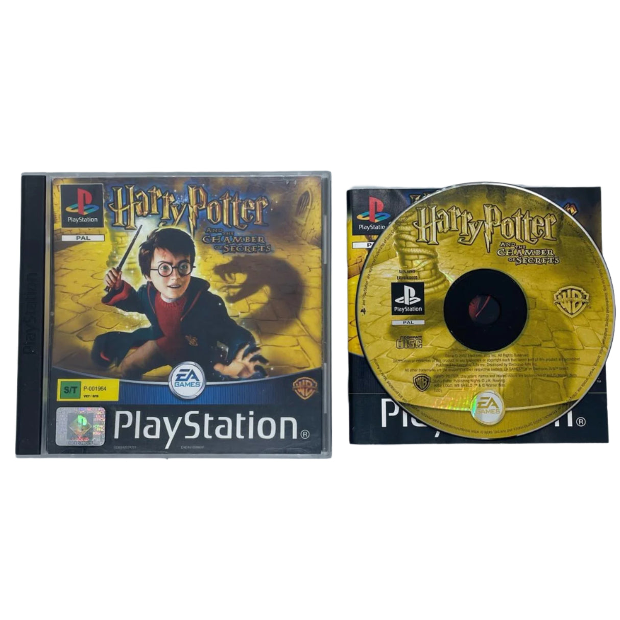 Harry Potter And The Chamber Of Secrets PS1 Playstation 1 Game + Manual PAL