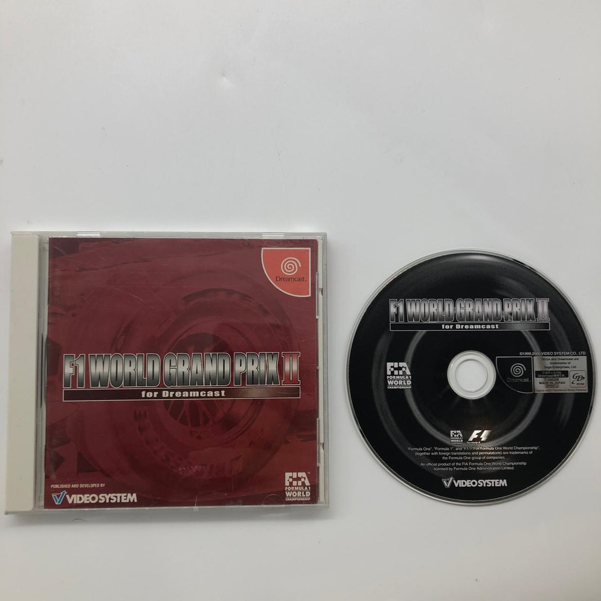 F1 World Grand Prix II Sega Dreamcast Game Japan