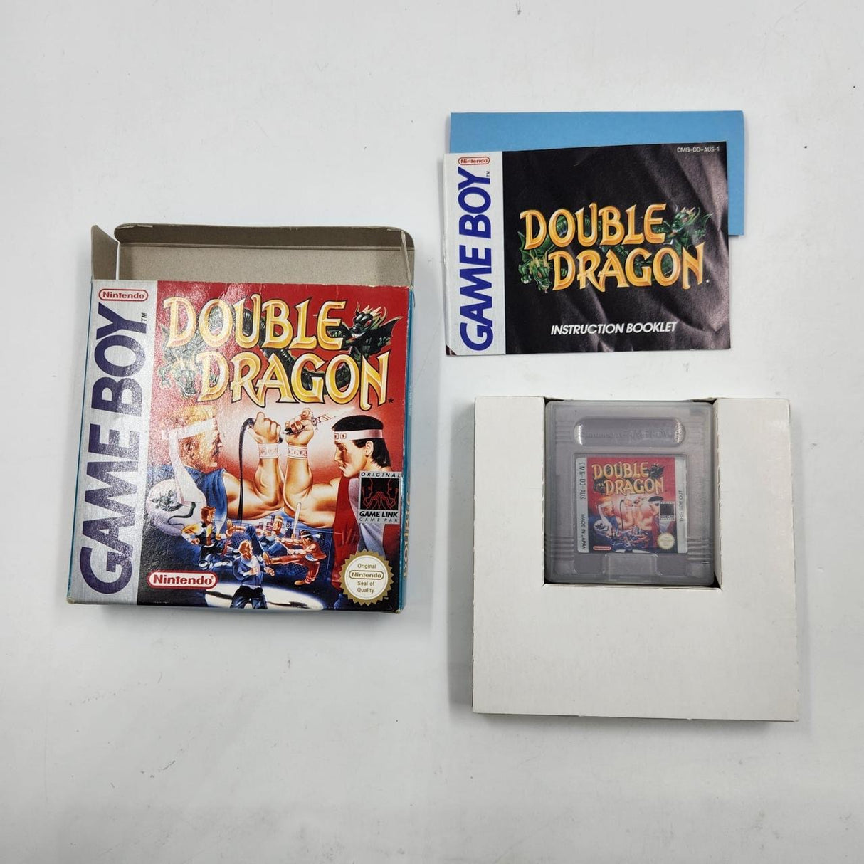 Double Dragon Nintendo Gameboy Original Game Boxed Complete