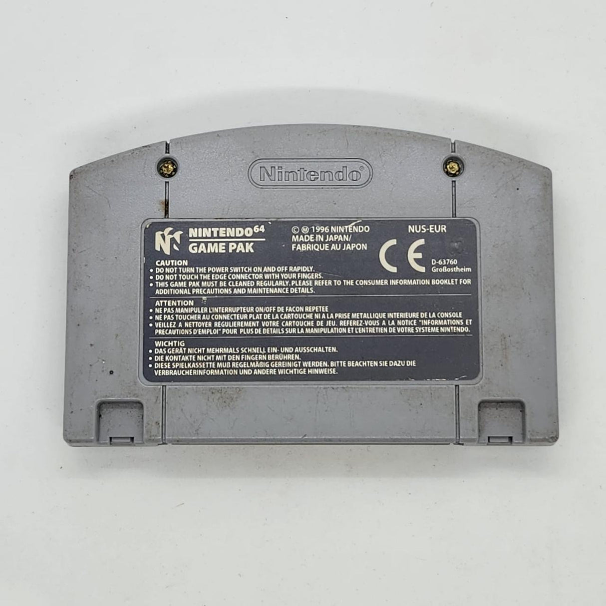 Blast Corp Nintendo 64 N64 Game Cartridge PAL